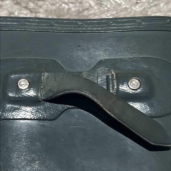 -Hunter Grey Tall Rain Boots - Picture 4 of 16